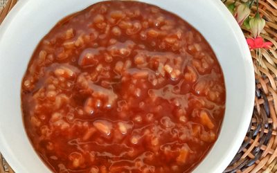 Champorado (Sweet Chocolate Rice Porridge)