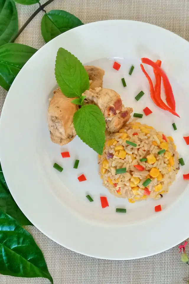 Galinhada Recipe, Brazilian Chicken and Rice Recipe, Mom Food Blog