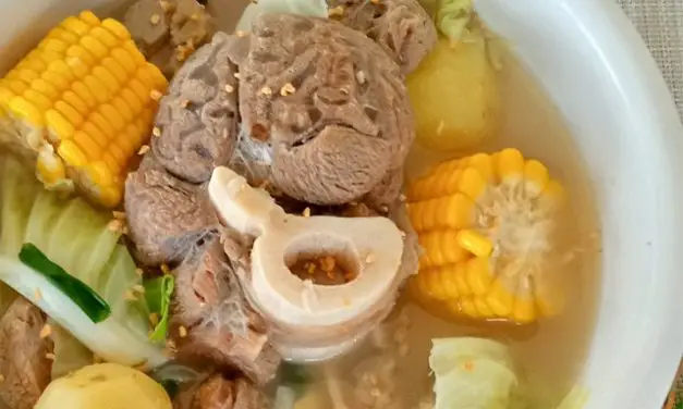 Bulalo Recipe (Beef Shank and Bone Marrow Soup with Lemon Grass)