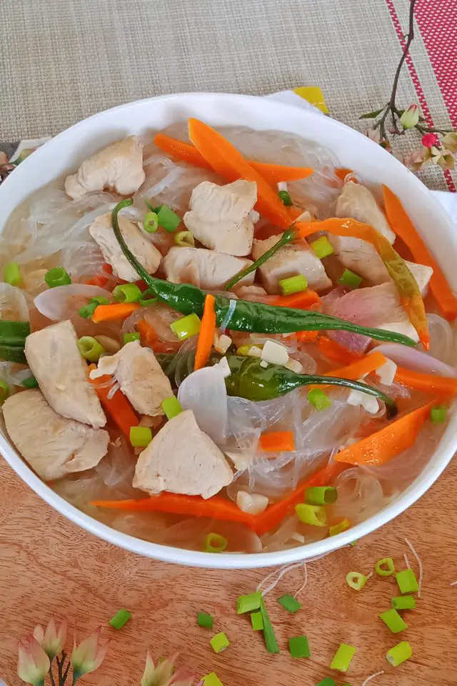 Chicken Sotanghon, Mom Food Blog