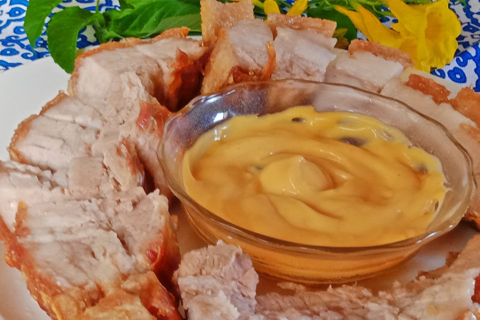 Crispy Pork Belly, Lechon Kawali Recipe, Crispy Pork Belly in Turbo Broiler, Mom Food Blog