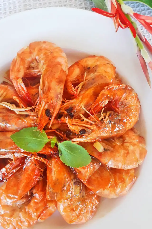Garlic Shrimp Recipe, Mom Food Blog
