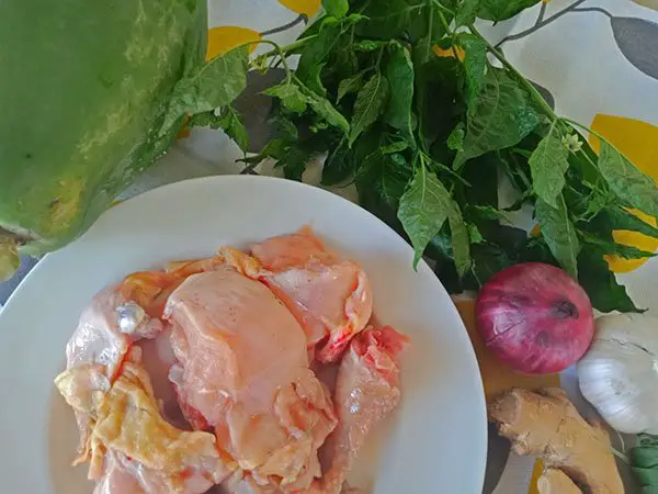 Chicken Tinola Ingredients, Tinolang Manok Ingredients, Mom Food Blog