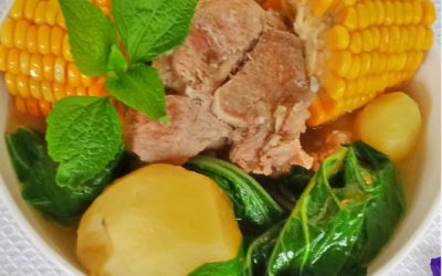 Pork Tinola with Sweet Corn and Potatoes