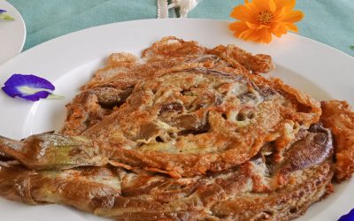 Tortang Talong (Eggplant Omelet)