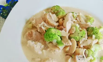 Creamy Chicken Broccoli and Mushroom