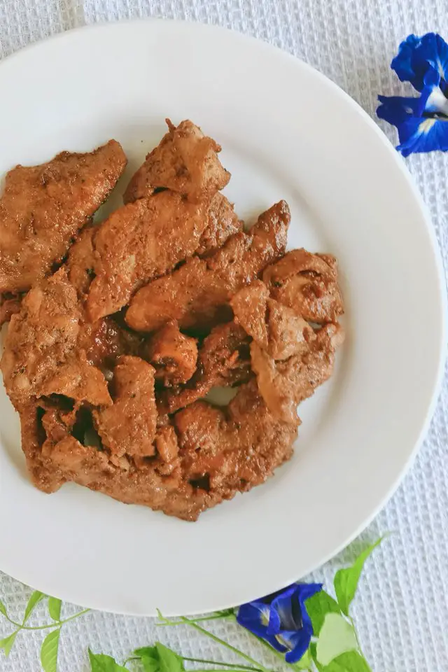 Homemade Chicken Tocino, Chicken Tocino Recipe, Mom Food Blog, Cured Chicken Recipe