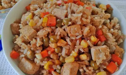 Vegetable Fried Rice (Vegan Fried Rice with Tofu)
