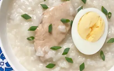 Chicken congee (Rice Porridge)
