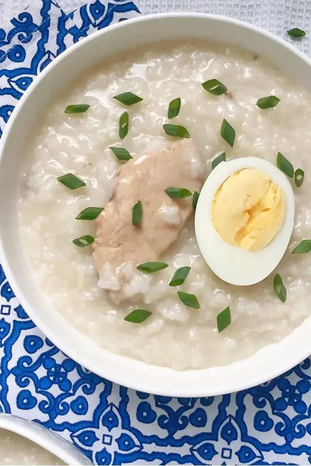 Chicken congee (Rice Porridge)
