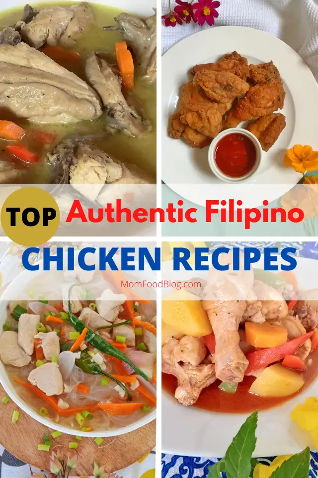 list of authentic Filipino chicken recipes, Mom Food Blog