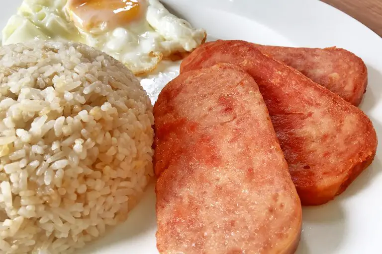 Spamsilog Spam Garlic Fried Rice And Sunny Side Up Egg